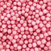 SUGAR SISTERS - Glimmer Pearls Pink Sml 4mm  80g