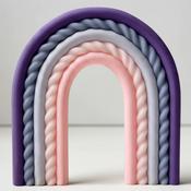 SUGAR SISTERS - Small Rainbow Purple Topper
