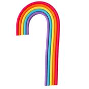 SUGAR SISTERS - Large Rainbow  Topper