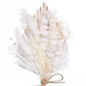Gold &amp; White Palm Spear Bouquet