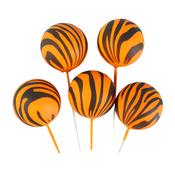 SUGAR SISTERS - Tiger Print Cake Ball Set Pk 5