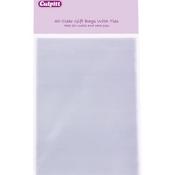 Culpitt 50 Clear Gift Bags with Ties 120mmx170mm