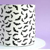 Flying Bats Stencil - Sweet Stamp