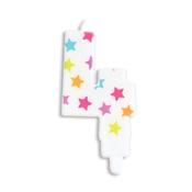 Rainbow Stars Number Candle 4 image
