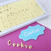 Cookie Upper,Lower Case and Symbols SWEET STAMP