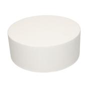 6" Round Straight Edged Dummy x 4" High  (15 CM X 10 CM)