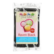 Raven Black Sugarpaste  250g Funcakes