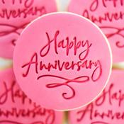 Happy Anniversary  Embosser SWEET STAMP