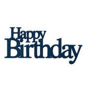 Happy Birthday Lay On Blue