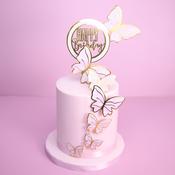 SUGAR SISTERS - Butterfly Cake Toppers Pk 10