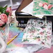 Edible Prints - No editing / Print service only