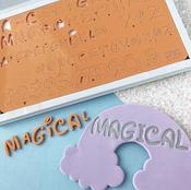 Magical Uppercase, Lowercase,Numbers &amp; Symbols SWEET STAMP