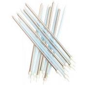 Extra Tall Pastel Blue &amp; Metallic Candles Pk 16