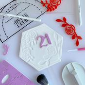Rose Frame Elements  SWEET STAMP