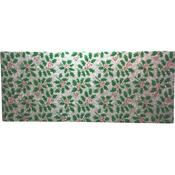 Silver Holly Log Card 12" X 5"