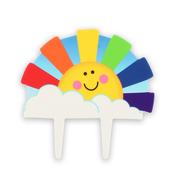 Sunshine Rainbow Cake Decoration 150 X 150mm (Inc Pic)