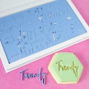 Trendy Upper, Lower Case,Numbers and Symbols SWEET STAMP