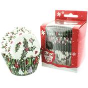 Baked With Love 100 Vintage Holly Baking Cases