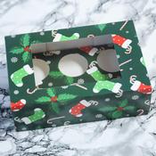 Bulk (25) Christmas Stocking  Cupcake box for 6 Cupcakes  (€1.25 each )