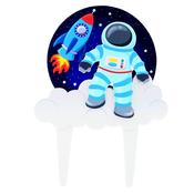 Spaceman Gumpaste Topper  150 x 200mm