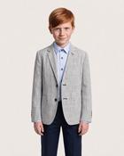 Boys Jamie: Linen Stone Blazer image