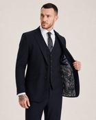 Bruno: Plain Dark Navy 3-Pc Suit