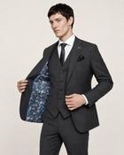 Bruno: Plain Charcoal 3-Pc Suit