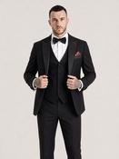 Harry: Black 3-Pc Tuxedo Suit