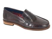 Dark Brown Leather Loafer image