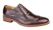 Goor: Oxblood Brogue Shoes image