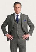 Albert: Grey Check Tweed 3-Pc