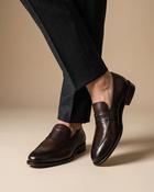 Ted: Dark Brown Penny Loafer image