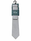 Grey Dot Tie &amp; Pocket Square Set