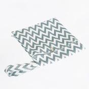 La Petite Ourse Tiny Wet Bag - Grey Chevron