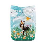 Alva Baby Meadow Deer Pocket Nappy image