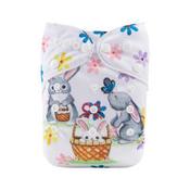 Alva Baby Easter Bunny Basket Pocket Nappy image