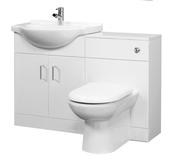 Cloakroom Furniture Pack - Round Basin