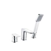 Muro 3 Hole Bath Mixer Chrome