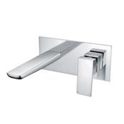 Muro Wall Mounted Bath Mixer Chrome