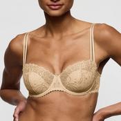 Jane Half-Formed Cup Balconnet Bra | Sand