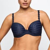 Avero Formed Cup Plunge Bra | Velvet Blue image