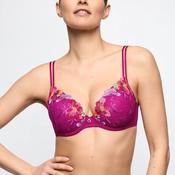 Odilly Formed Heart Shaped Bra | Wild Rose image
