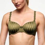 Avero Non-Padded Full Cup Bra | Olive image
