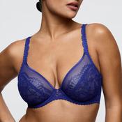 Shimla All Lace Plunge Bra | Crazy Blue image