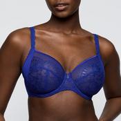 Shimla Full Cup Bra | Crazy Blue image