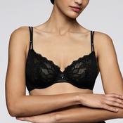 Amelia Plunge Bra | Black image