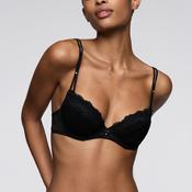 Amelia Padded Push-Up Bra | Black image