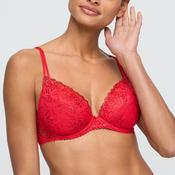 Jane Push-Up Plunge Bra | True Red