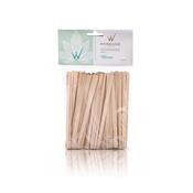 Italwax Wooden Thin Spatulas 100pcs