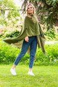 Ruanna Celtic Cape Moss Green